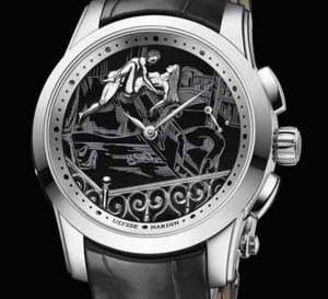 Ulysse Nardin Hourstriker Erotica Jarretière : hot watch