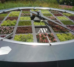 Singapour : une horloge géante Audemars Piguet dans Garden by the Bay