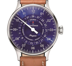 MeisterSinger Pangaea Day Date : le bleu comme nouveau noir