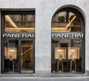 Milan : Panerai agrandit sa boutique avec l'aide de Patricia Urquiola