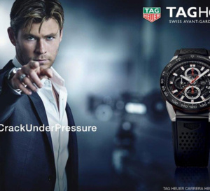 Chris Hemsworth : ambassadeur TAG Heuer