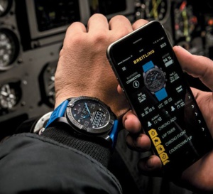 Exospace B55 : la montre connectée selon Breitling