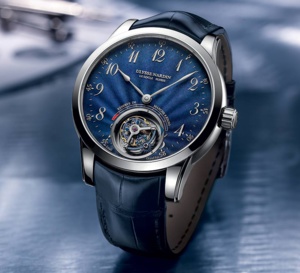 Ulysse Nardin Anchor Tourbillon : grand bleu