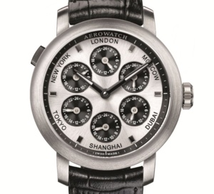 Aerowatch Renaissance 7 Times Zones : une montre, sept fuseaux horaires