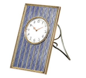 Genève : vente aux enchères d'une exceptionnelle pendulette Fabergé par la maison Piguet