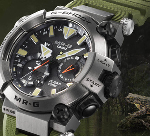 G-Shock MR-G BF1000RG : montre amphibie aux origines batraciennes