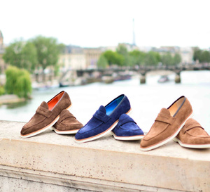 Beauvallon : le mocassin "white sole" selon Aubercy