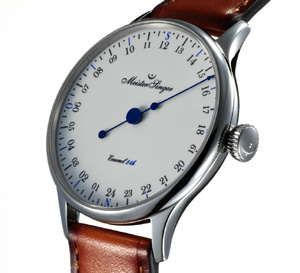 MeisterSinger Edition 24h émail : quand la monoaiguille se fait de surcroit 24h et sur cadran en émail