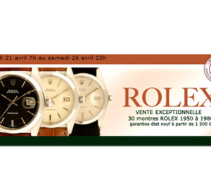 Vente de Rolex Vintage sur le site Internet Bestmarques.com