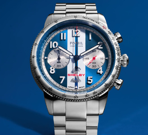 Fossil : un chrono mécanique Shelby en édition limitée