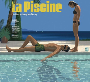 La piscine : Alain Delon porte une Polerouter Universal Genève en acier