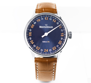 MeisterSinger 24h : pour ressentir le temps plus que le mesurer