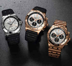 Chronomat Erling Haaland : pour la première fois des cadrans en météorite chez Breitling
