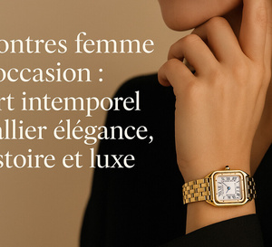 Montres femme d'occasion : l'art intemporel d'allier élégance, histoire et luxe