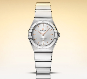 Omega : sa Constellation arrive en formats "mini" de 25 et 28 mm