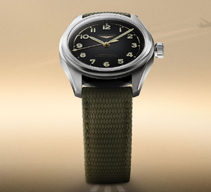Longines Spirit Pilot : sans date en 39 mm