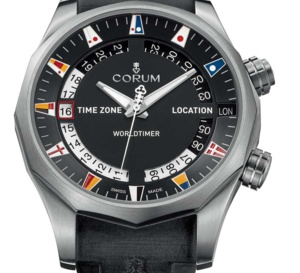 Corum Admiral's Cup Legend 47 Worldtimer : voyageurs du monde