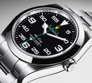 Rolex Air-King : le retour... en vol !