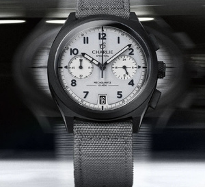 Charlie Paris : son chronographe GRX Spectral se met à l'heure du streetwear
