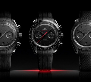 Omega : sept nouveautés Speedmaster Dark et Grey Side of the Moon