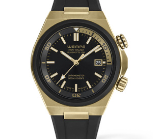 Wempe Iron Walker Diver Bronze : une plongeuse en bronze née à Glashütte