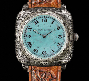 Ralph Lauren American Western Turquoise Dial : wild wild west !