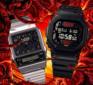 G-SHOCK x Stranger Things DW-5600STT-1ER : de l'art de lire l'heure dans un monde inversé