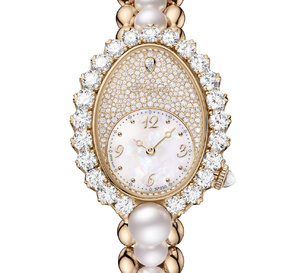 Breguet Reine de Naples Perles Impériales : d'or, de diamants et de perles d'Akoya