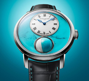 Arnold &amp; Son Luna Magna Steel Turquoise Edition : pour le marché américain