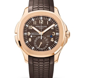 Patek Philippe Aquanaut Travel Time 5164 : arrivée d'une version or rose