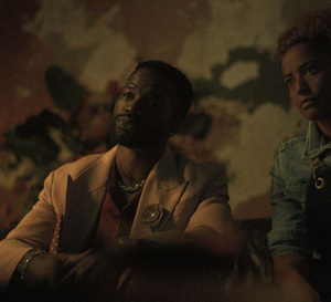 Black Rabbit : Sope Dirisu porte une Patek Philippe Nautilus 5719 en or blanc et diamants