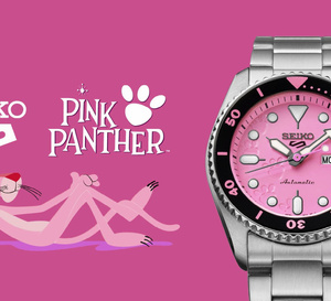 Seiko 5 Sports : une charmante édition limitée Panthère Rose