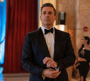 Vrais voisins, faux amis : Jon Hamm porte une Rolex Daytona en acier