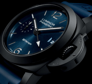 Panerai Luminor GMT Ceramica PAM01783  : une céramique noire uniquement vendue en ligne !