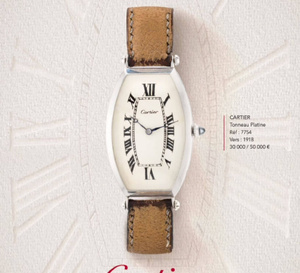 "Cartier Only" par Osenat : la consécration des montres du joaillier parisien aux enchères