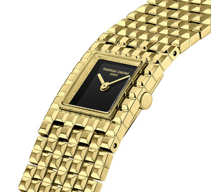 Frédérique Constant Classics Manchette : d'or et d'onyx