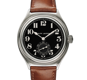 Ralph Lauren enrichit sa collection Vintage 67 avec un cadran noir bienvenu