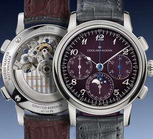 Edouard Koehn Legacy Moonphase "Purple"' : une série ultra-limitée pour les USA