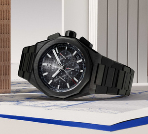 Zenith Defy Skyline Chronograph : tout le noir intense de la céramique