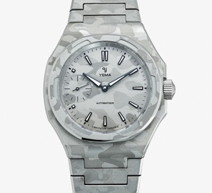 Yema Wristmaster Slim Camo CMM.29 : tout l'art du camouflage "neige"