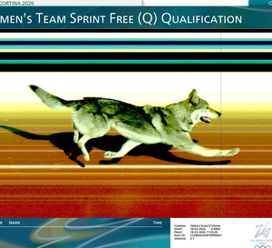 Nazgûl, le seul chien chronométré par Omega aux Jeux Olympiques