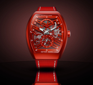 Franck Muller Vanguard Royal Bauxite : le temps de toutes les couleurs