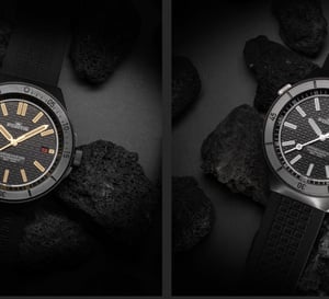 Fortis Marinemaster M-44 DLC : une tool-watch efficace qui se pare de noir