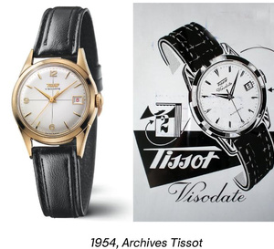 Tissot Visodate : un grand classique de la montre masculine des années 50/60