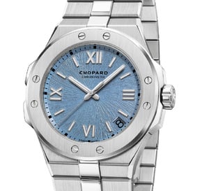 Chopard Alpine Eagle : cadran "Bleu Rhône" pour la protection des aigles