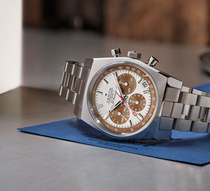 Zenith Chronomaster Revival A384 Tropical avec cadran "panda chocolat"