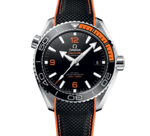 Omega Seamaster Planet Ocean : lunette céramique et caoutchouc