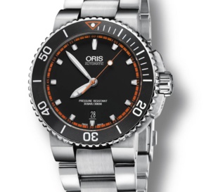 Oris Aquis : une plongeuse aux couleurs de la plongée