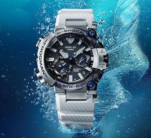 G-SHOCK : une Frogman "Brinicle" d'exception pour les 30 ans de la ligne MRG
