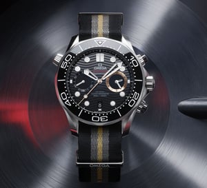 Quand l'Omega Seamaster Diver 300M Chronographe 007 First Light devient réalité